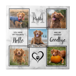 Lembrança Personalizada de Memorial de Animal de E