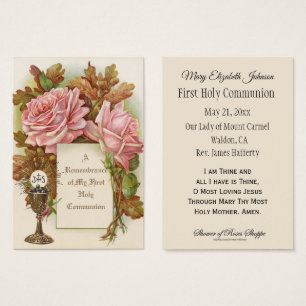 Lembrança Santo Cartaz Jesus Primeira Comunhão