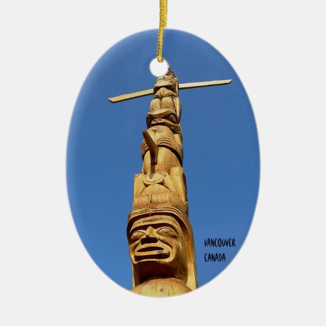 Lembranças personalizadas ornamento de Vancôver (Frente)