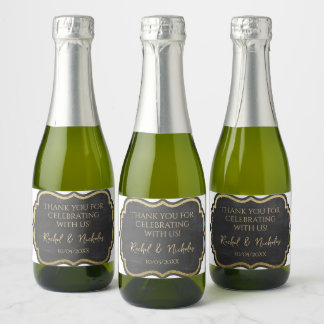 lembrancinhas de garrafas mini de champanhe person