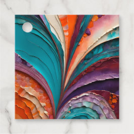 Lembrancinhas Etiquetas Coligadas para Arte Coligada de Papel