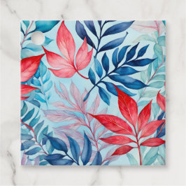 Lembrancinhas Etiquetas Coloridas para Presente de Arte Botânica