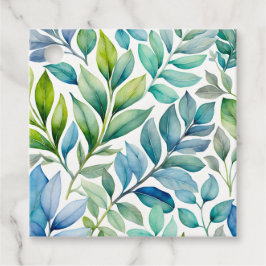 Lembrancinhas Etiquetas Coloridas para Presente de Arte Botânica