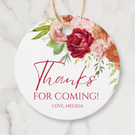 Lembrancinhas Etiquetas de Agradecimento para Festa de Chá de No