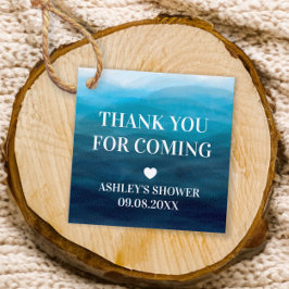 Lembrancinhas Etiquetas de presentes para Chá de panela das onda