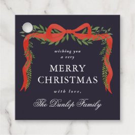 Lembrancinhas Etiquetas para presentes de Natal com Arco verde