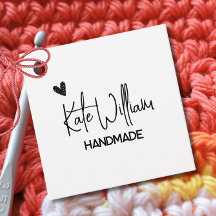 Personalizado feito à mão por etiquetas para item