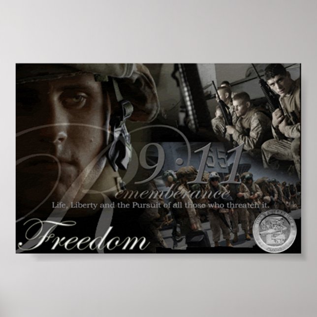 Lembrando o Poster de 11 de setembro (Frente)
