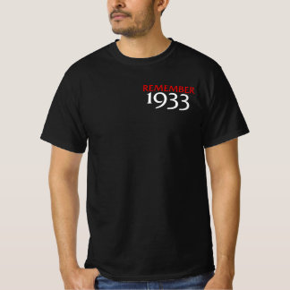 Lembre-se da Camisa T de 1933