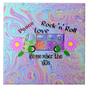 Lembrem-se dos anos 60, design psíquica, cerâmic