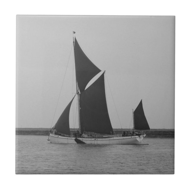 Lembrete de Barcaça de Vela (Frente)