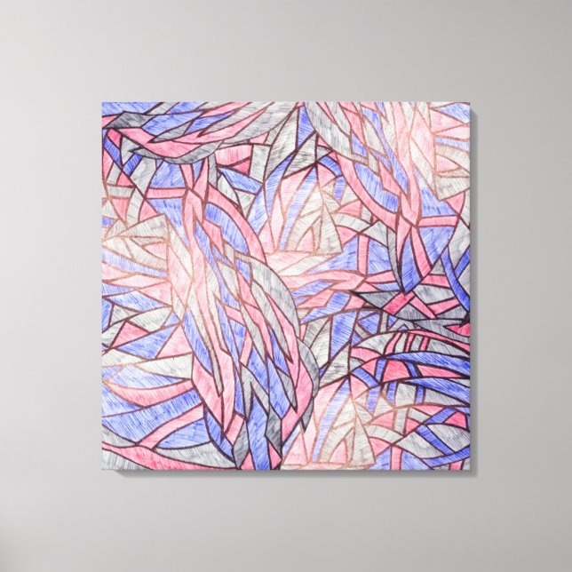 Lemohaco abstract art canvas  (Frente)