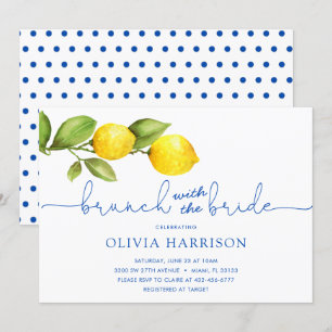 Lemon Brunch com Convite para Chá