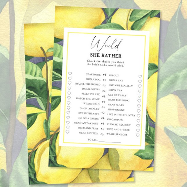 Lemon Citrus - Ela poderia preferencialmente jogo  (Criador carregado)