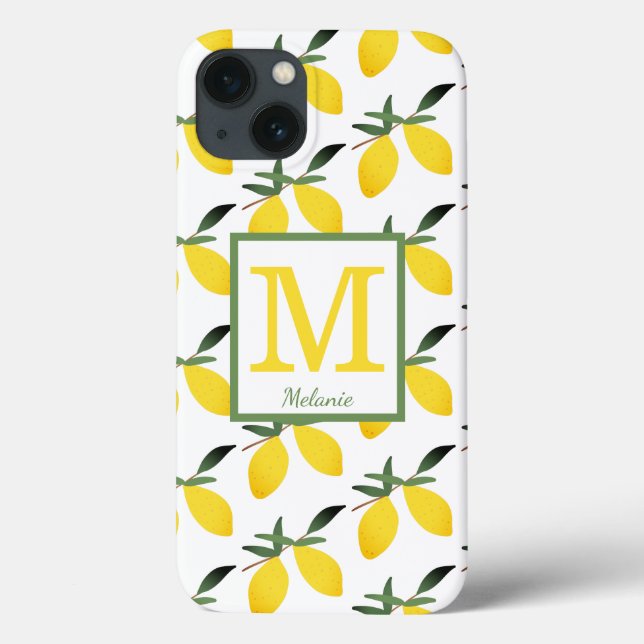 Lemon Citrus Monographic Name (Verso)