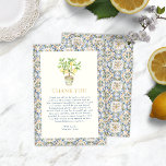 Lemon Obrigado Cartões<br><div class="desc">Mostre sua apreciação com elegância e charme usando estes cartões de agradecimento, apresentando a beleza serena de uma árvore limoneira de aquarela. As cartas estão bordadadas com a assinatura do design mosaico italiano da coleção "Main Squeeze", que oferece uma maneira sincera de expressar sua gratidão aos convidados. O dentro oferece...</div>