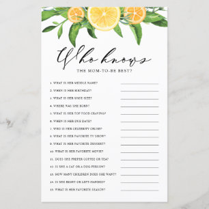 Lemon que conhece a mãe do melhor jogo de Chá