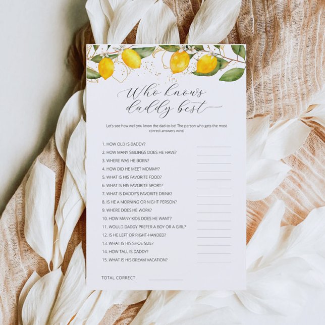 Lemon que conhece o melhor jogo de Chá de fraldas  (Criador carregado)