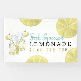 Lemon Slices Lemonade Stand Kids White