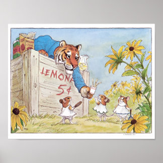 Lemonade Stand Tiger Impressão