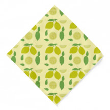 Lemons Dog Bandana