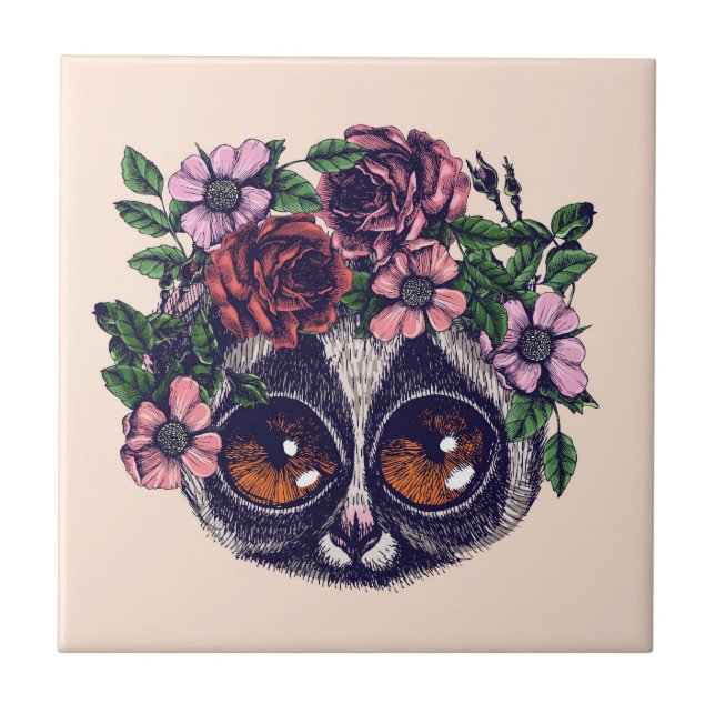 Lemur floral doce (Frente)