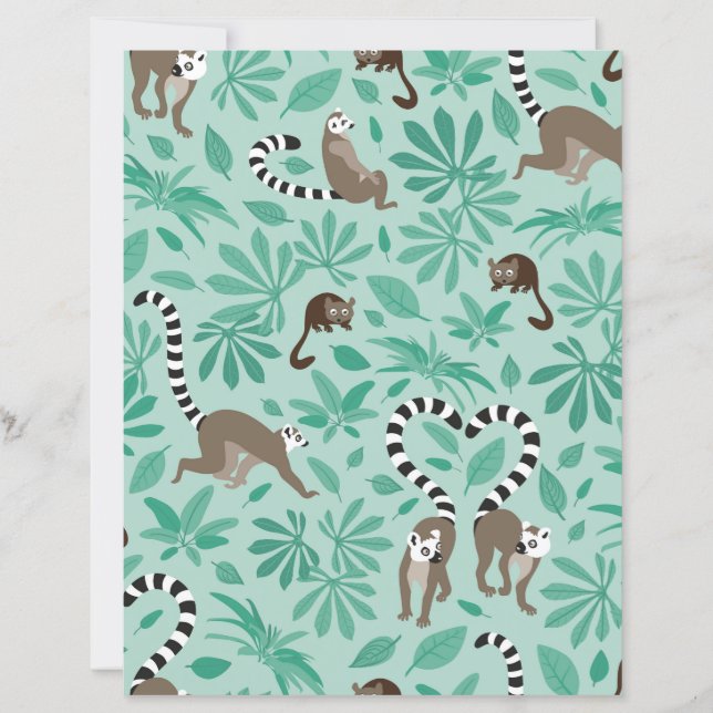Lemur love mint leaves (Frente)