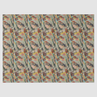 lenço de papel aciganado das mulheres