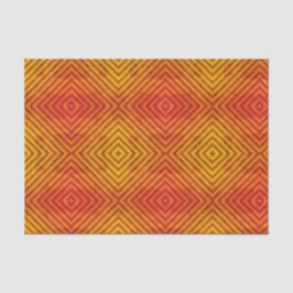 Lenço de papel ALARANJADO E PRETO