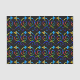 Lenço de papel da arte abstracta