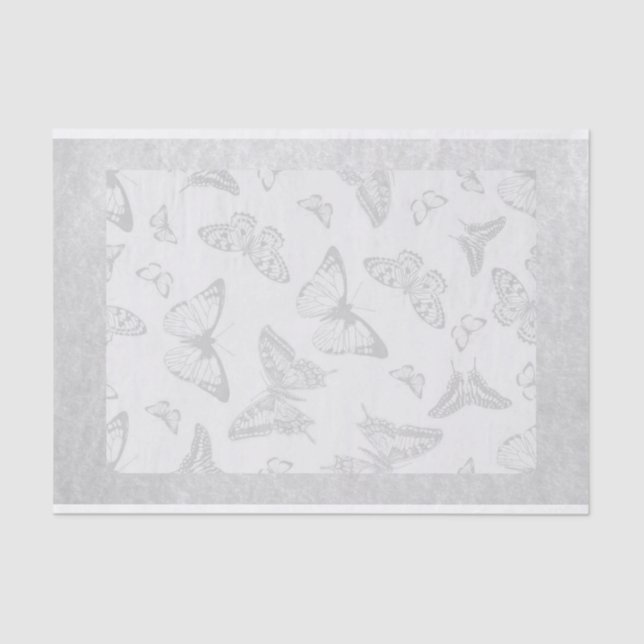 Lenço de papel da borboleta (Frente )