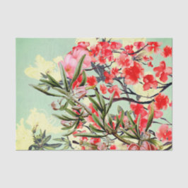 LENÇO DE PAPEL DA FLOR DE CEREJEIRA