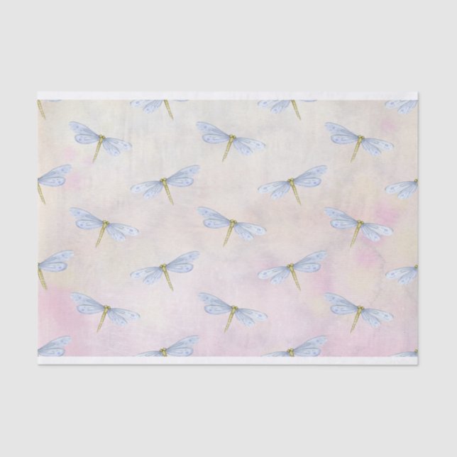 Lenço de papel da libélula (Frente )