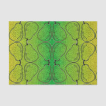 Lenço de papel da pera