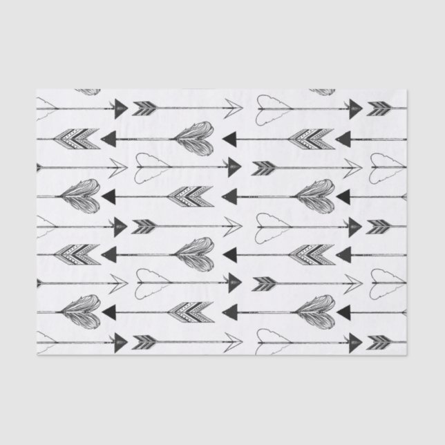 Lenço de papel da seta (Frente )