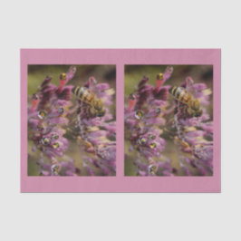 Lenço de papel das abelhas da bolha