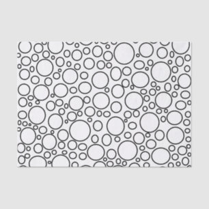 Lenço de papel das bolhas