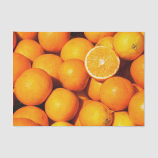 Lenço de papel das laranjas