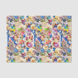 Lenço de papel de Chanukah