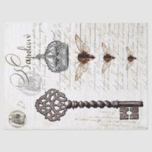 Lenço de papel de Decoupage do roteiro da vespa