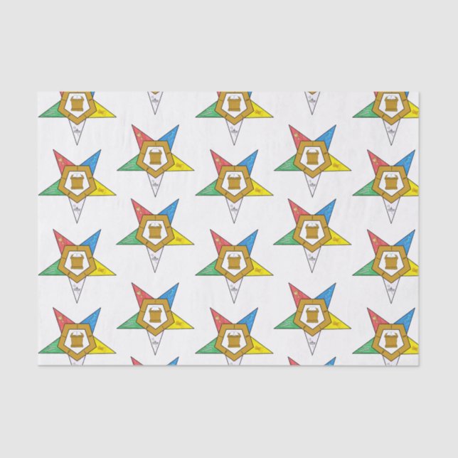 Lenço de papel de OES (Frente )