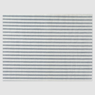 Lenço de papel de tiquetaque azul