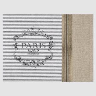 Lenço de papel de tiquetaque de Paris de