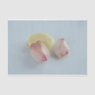 Lenço de papel do alho