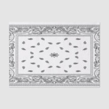 Lenço de papel do Bandana