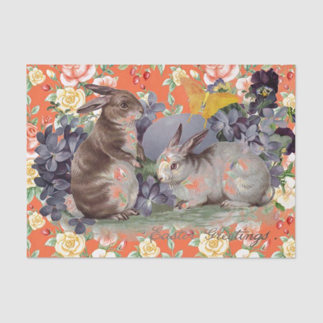 Lenço de papel do COELHINHO DA PÁSCOA (Frente )