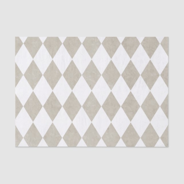 Lenço de papel do costume do teste padrão do (Frente )