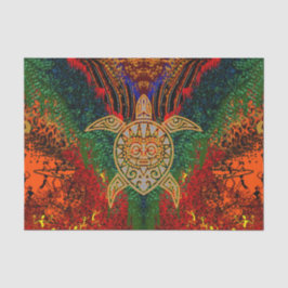 Lenço de papel do culto da tartaruga