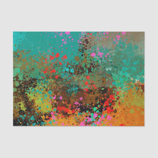 Lenço de papel do dia de verão (Frente )