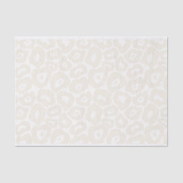 Lenço de papel do impressão do leopardo da luz